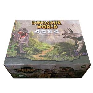 New TEMI Dinosaur World Toy Figure Playset